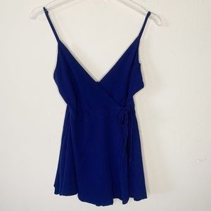 LULUS  Romper wrap style Small